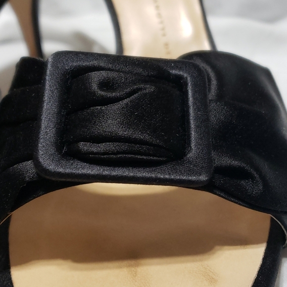 Giuseppe Zanotti satin low heel slide with bow - Picture 5 of 10